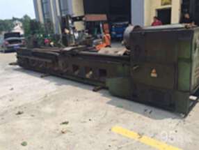 出售镇江机床厂C6266X5米重型车床安装少用