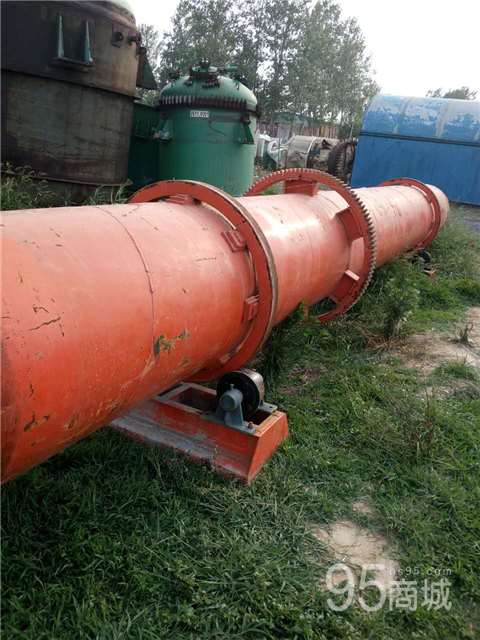 Supply used drum dryer diameter 0.8 m -2.8 m long 5 m -40 m
