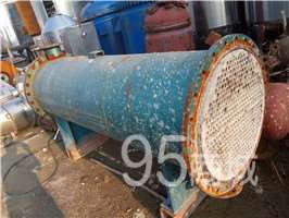 Lianyungang long-term sale of used chemical plant equipment used stainless steel condenser heat exchanger and other old equipment