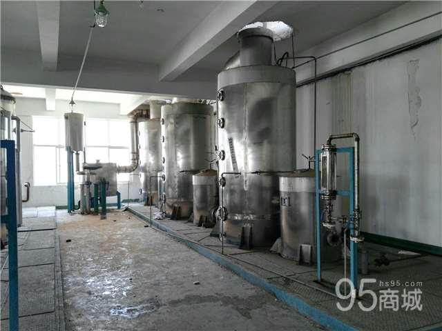 Sell used 4 t/h reflux three-effect concentrated evaporator