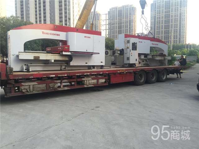 Transfer of two Jiangsu Yavei CNC turret punch presses