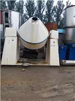 Supply double cone vacuum dryer - used stainless steel double cone vacuum dryer