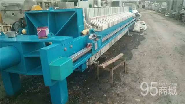 Qingdao new second-hand Jingjin filter press 150 square meters 6 sets of quality assurance