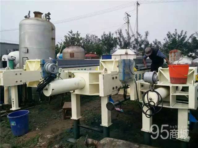 Selling cheap used jingjin 300 square meters automatic filter press equipment in 2014