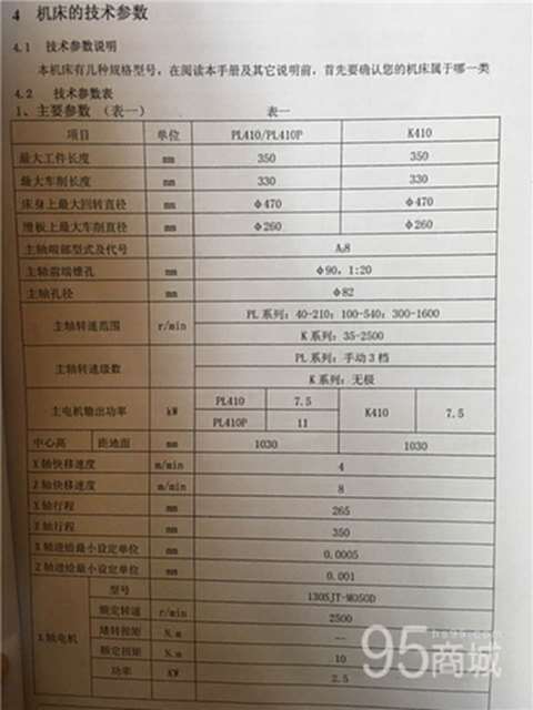 二手機床設備