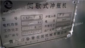 CKP-1间歇式冲瓶机