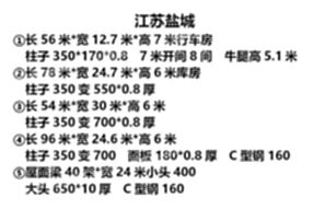 出售56*12.7*7江苏盐城精品钢构