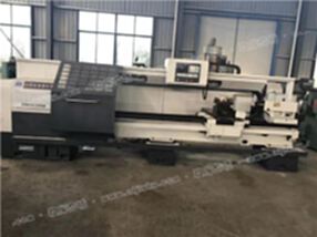 工厂倒闭出售沈阳CAK63285d数控卧式车床
