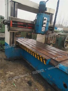 低价处理二手台重1x2米龙门铣床