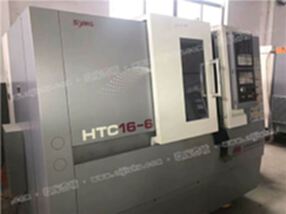 長(zhǎng)期供應(yīng)八九成新沈陽(yáng)HTC16-6數(shù)控斜軌車床