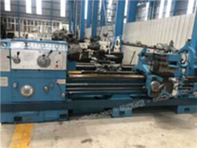 九成新安阳CW6180B卧式车床导轨完好