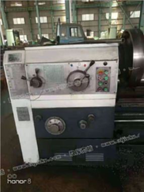 九成新安阳CW6180B卧式车床导轨完好