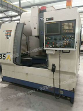 机械厂急售二手【台湾永进FV85A立式加工中心】