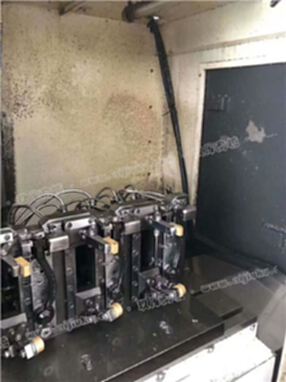 厂家处理二手抵账机【韩国现代威亚F400立式加工中心】