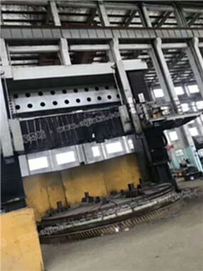 厂家处理抵账机{无锡桥联SKLO8000数控立式车床}二手数