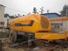广西钦州2010年中联6016电拖泵，活少低价转让 