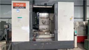 转让二手汉川HMC630卧式加工中心二手卧式加工中心带U