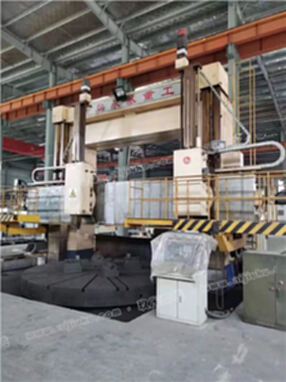 机械厂急售二手[青岛永基C5250数控立式车床]