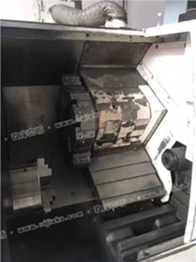 機(jī)械廠急售二手【臺灣永進(jìn)TC15數(shù)控斜身車】