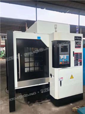 工厂转型赔本出售二手台群C-650雕铣机