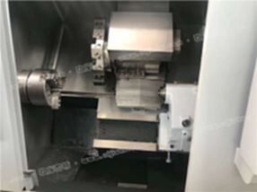 低价转让二手宝鸡CK7516C数控斜车8工位刀塔，带尾座