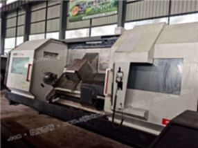 低价转让二手沈阳HTC40200nm数控斜身车二手数控车